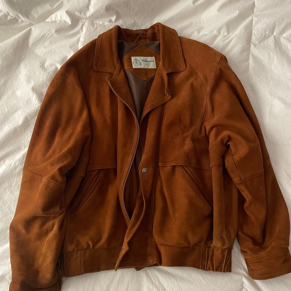 Vintage French Suede Jacket
